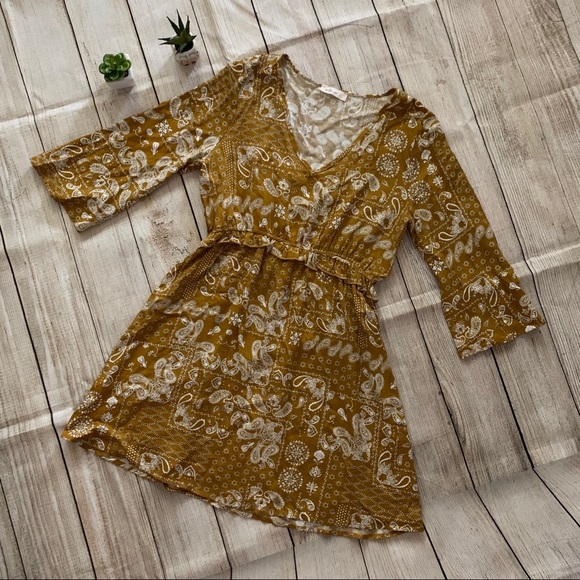 Millabon Dresses & Skirts - Golden boho dress